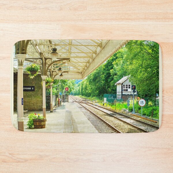 Item preview, Hebden Bridge Train Station  designed and sold by Alisonchambers2.