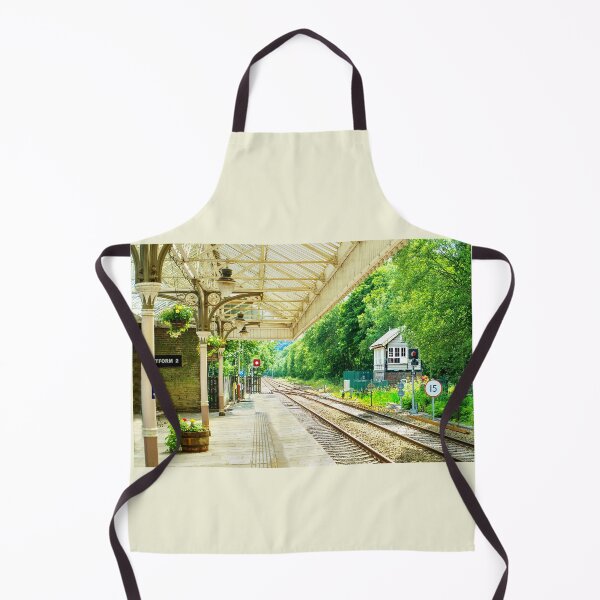 Item preview, Hebden Bridge Train Station designed and sold by Alisonchambers2.