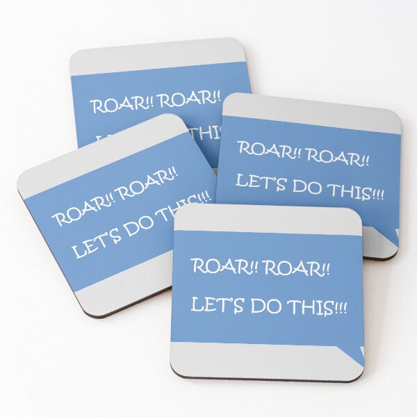 Item preview, Roar! Let's Do This Chat Bubble designed and sold by Tuxedo Artist.