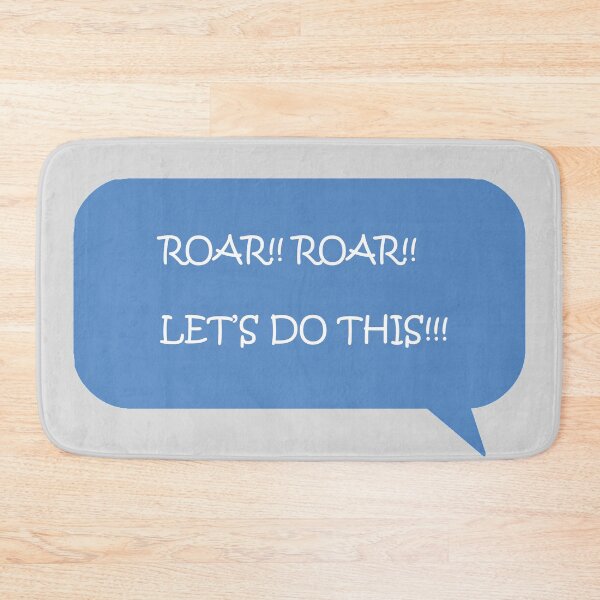 Item preview, Roar! Let's Do This Chat Bubble designed and sold by Tuxedo Artist.