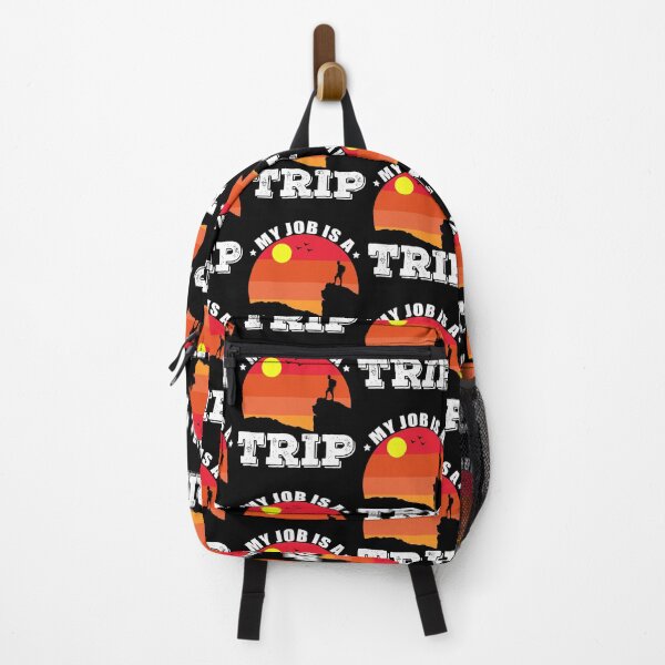 Item preview, My Job Is A Trip Summer Retro designed and sold by vineeth.