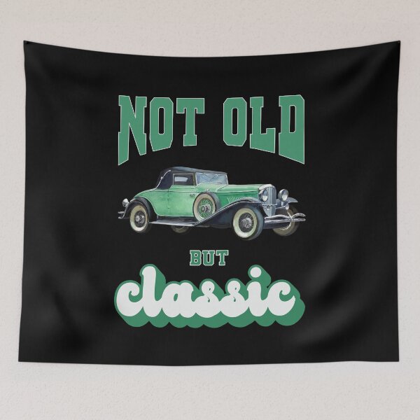 Item preview, Not Old But Classic Vintage Car Lovers Design designed and sold by Hema Thilakaratne.