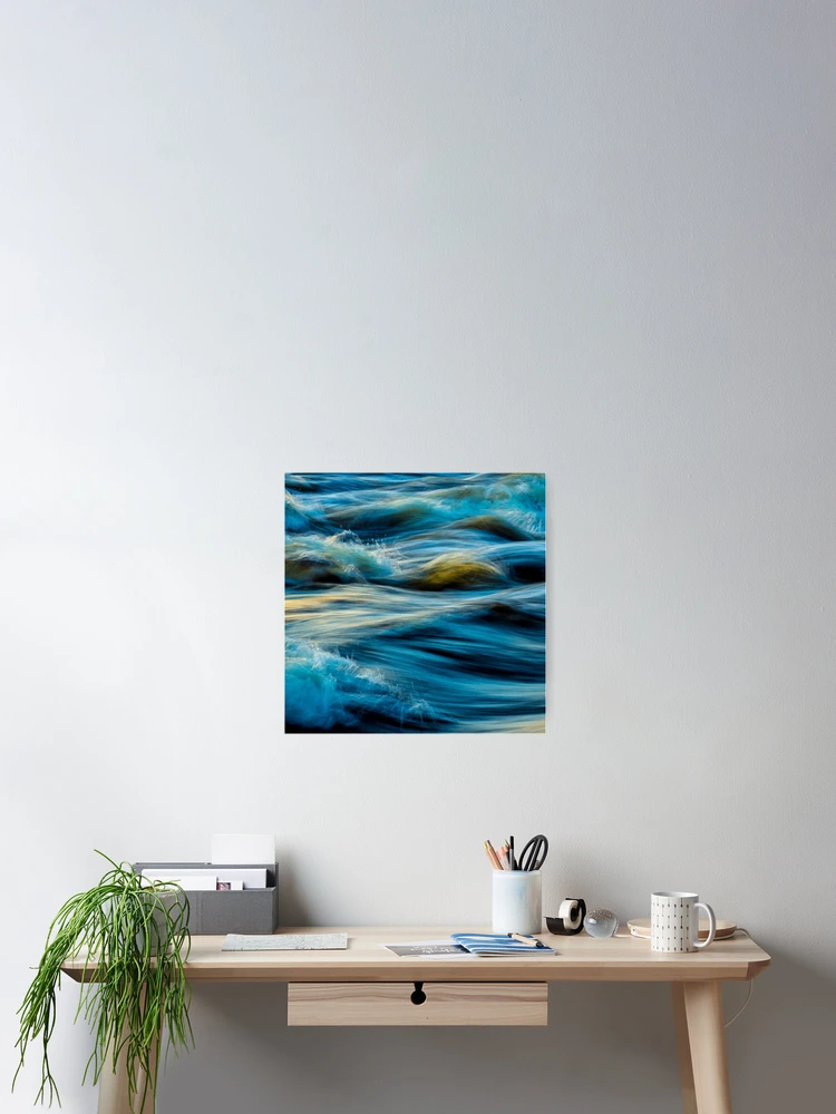 Thumbnail 2 of 3, Poster, Blue ocean designed and sold by Roshan Keenoo.