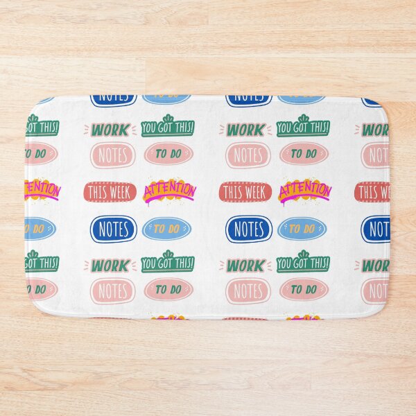 Item preview, To Do | Notes | Quotes | Back to School Sticker Pack designed and sold by Nikiolilalala.