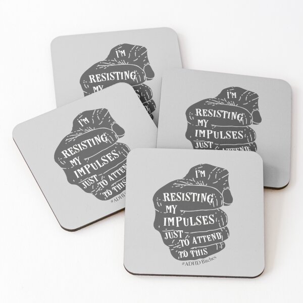 Item preview, #ADHD - I’m Resisting My Impulses Just To Attend To This, Attention Deficit Hyperactive Disorder designed and sold by MJDezigns.