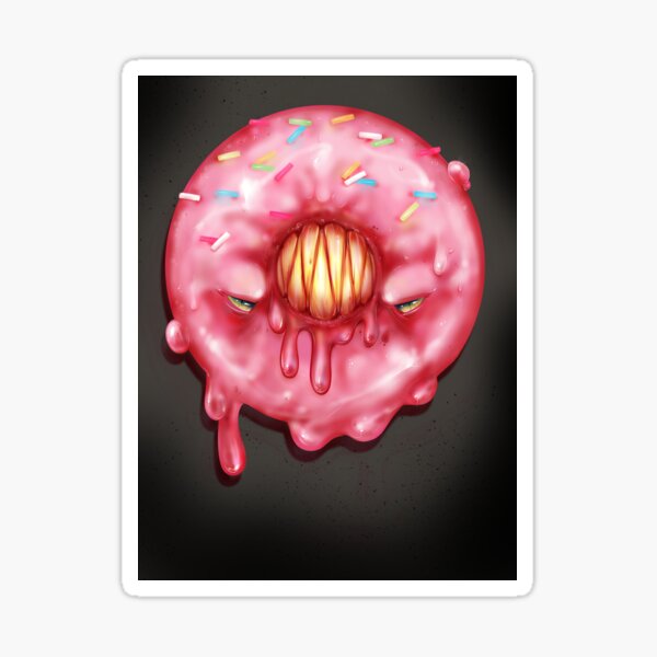 Killer Donut Sticker