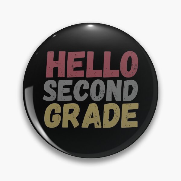 Item preview, Hello Second Grade designed and sold by Joyamotion.