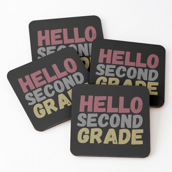 Item preview, Hello Second Grade designed and sold by Joyamotion.