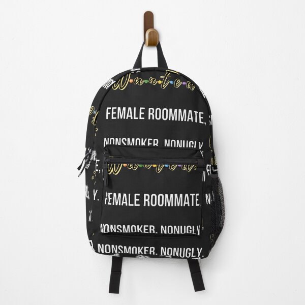Item preview, Wanted Female Roommate, Nonsmoker, Nonugly designed and sold by QlickDesign.