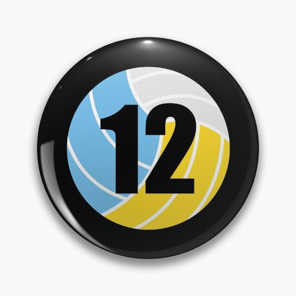 Item preview, number twelve (12) volleyball designed and sold by roartstreet.