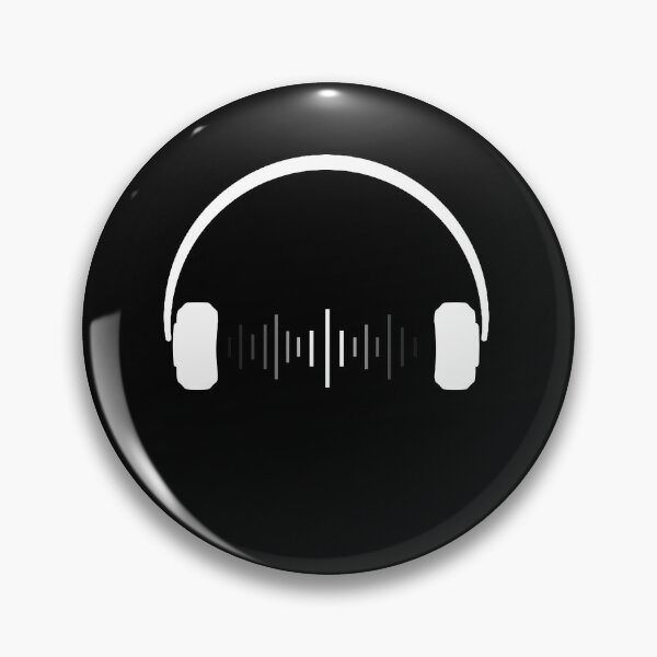 Item preview, Podcast headphone with music wave designed and sold by Roy Store.