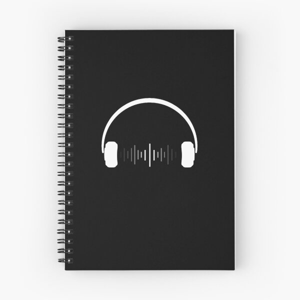 Item preview, Podcast headphone with music wave designed and sold by Roy Store.