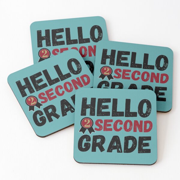 Item preview, Hello Second Grade designed and sold by Joyamotion.
