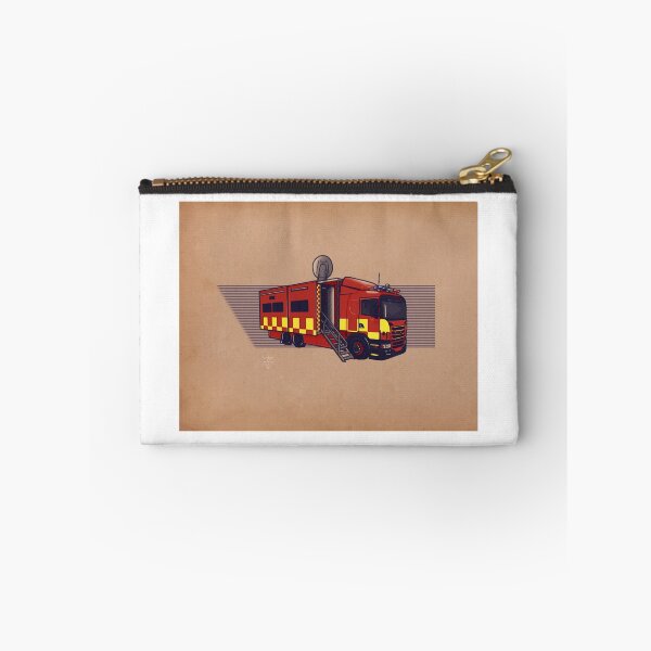 Item preview, Fire & Rescue Mobile Command. antique paper background. designed and sold by EDCentrick.