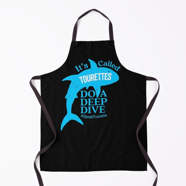 Item preview, It’s called Tourettes Do A Deep Dive, Shark Under Sea, Tourette Syndrome Awareness designed and sold by MJDezigns.