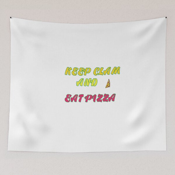 Item preview, Keep Calm And Eat Pizza designed and sold by Gimy Gino.