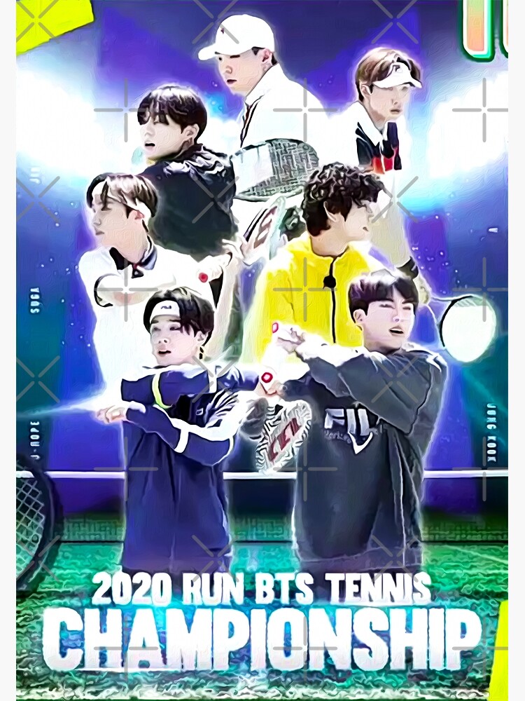 Run BTS Tennis Championship | Poster