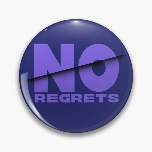 Item preview, No Regrets cutting words designed and sold by AlinaOz.