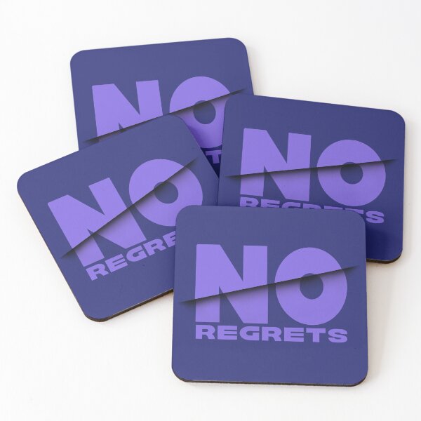 Item preview, No Regrets cutting words designed and sold by AlinaOz.