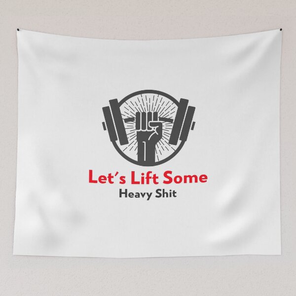 Item preview, Let's Lift Some Heavy Shit designed and sold by farhan20.