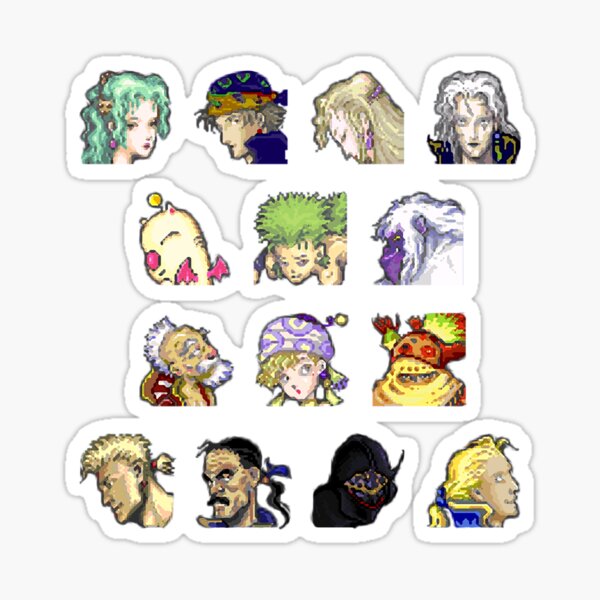 Item preview, Faces of FFVI designed and sold by Justin-Case001.