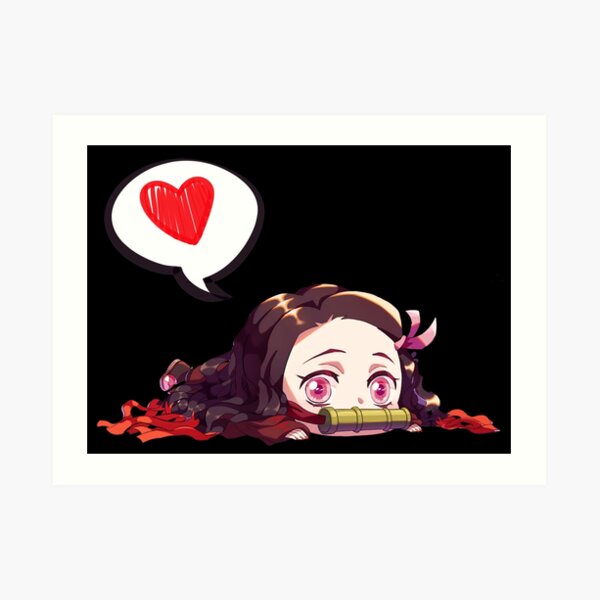 Demon Slayer Chibi Art Prints Redbubble