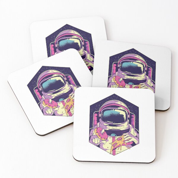 Item preview, Astronaut Pizza Donut Foodies Space designed and sold by TRIBExSPACE.