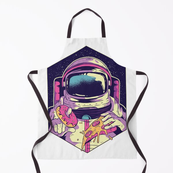 Item preview, Astronaut Pizza Donut Foodies Space designed and sold by TRIBExSPACE.