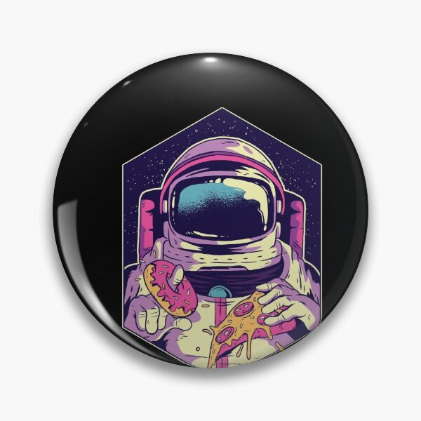 Item preview, Astronaut Pizza Donut Foodies Space designed and sold by TRIBExSPACE.