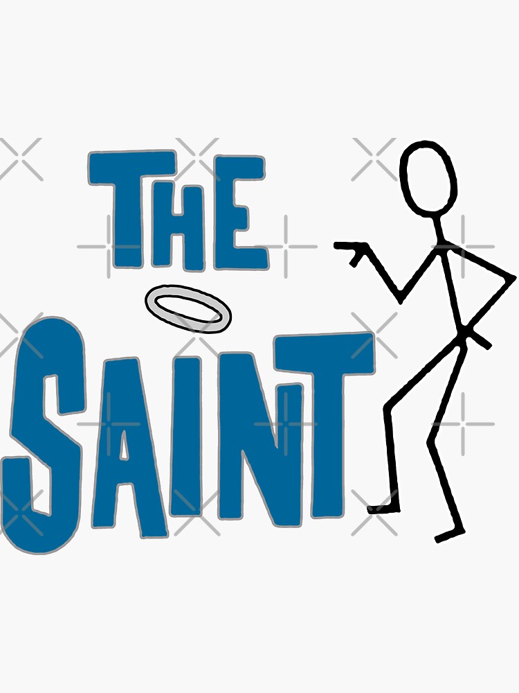 "THE SAINT SIMON" Sticker for Sale by rangerscots Redbubble