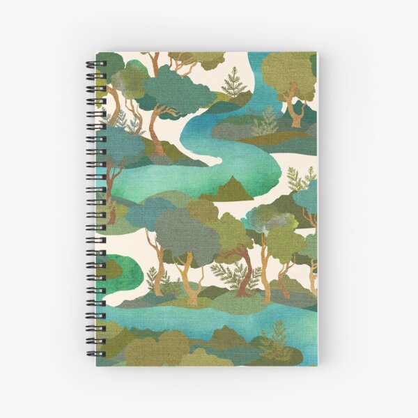 Item preview, The River Watercolour Australian Landscape Bush designed and sold by Cecilia Mok.