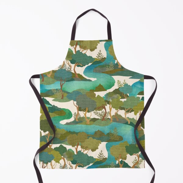 Item preview, The River Watercolour Australian Landscape Bush designed and sold by Cecilia Mok.
