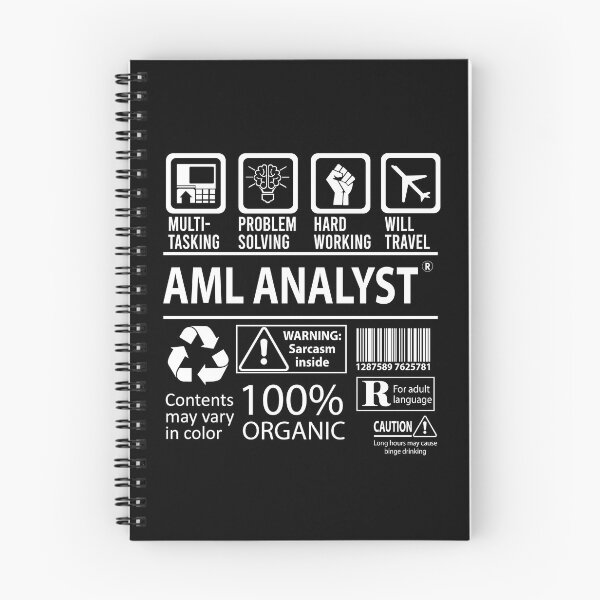 Aperçu de l'œuvre T-shirt Aml Analyst - T-shirt cadeau d'emploi multitâche créée et vendue par bramlettaw.