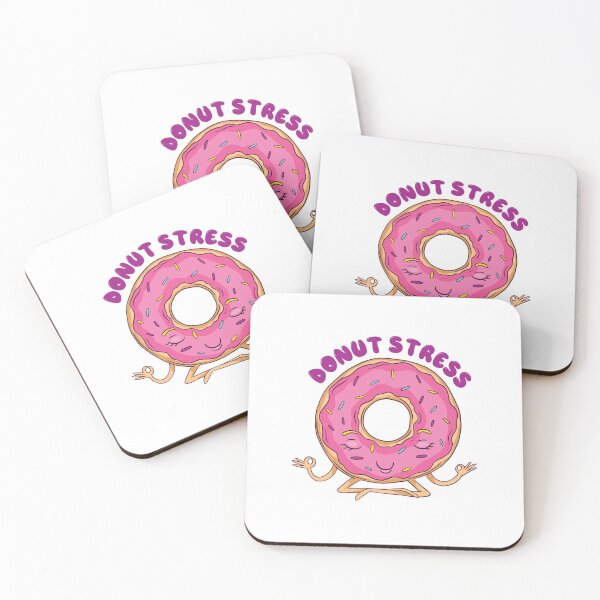Item preview, donut stress yoga foodies designed and sold by TRIBExSPACE.