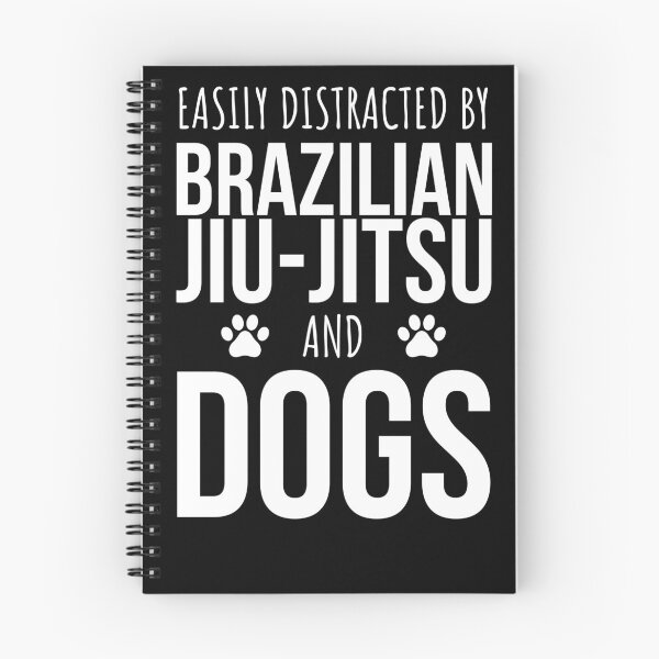 Item preview, Easily Distracted By Brazilian Jiu-Jitsu And Dogs designed and sold by cutesymerch.