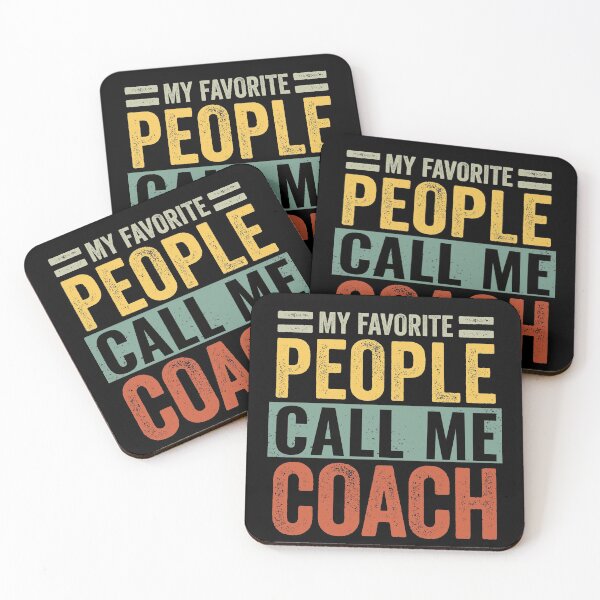 Item preview, My Favorite People Call Me Coach designed and sold by cimibaka25.