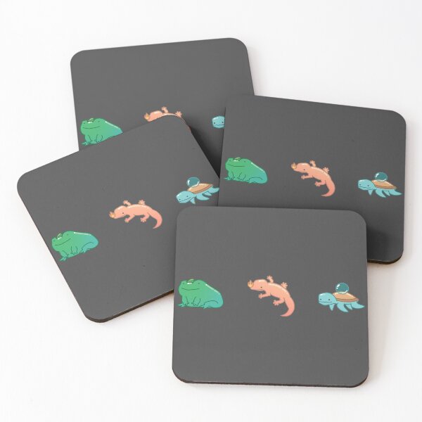Item preview, Kanto Starters Animals Gray designed and sold by Emeradia.