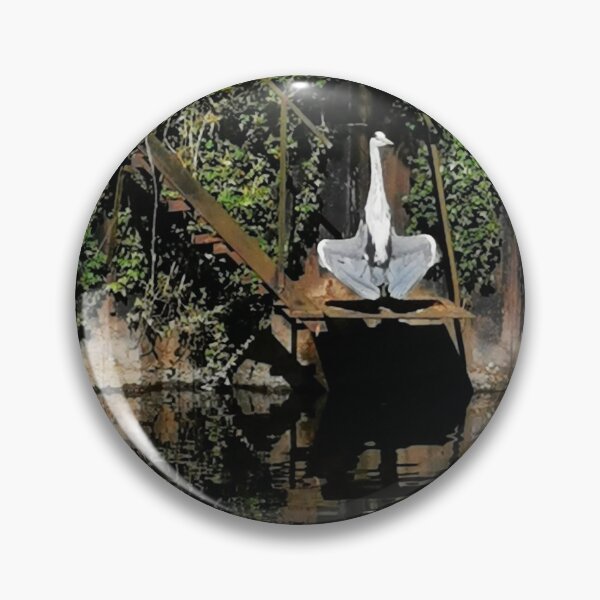Item preview, Heron, basking in the glorious sunshine designed and sold by Picture-Skew.