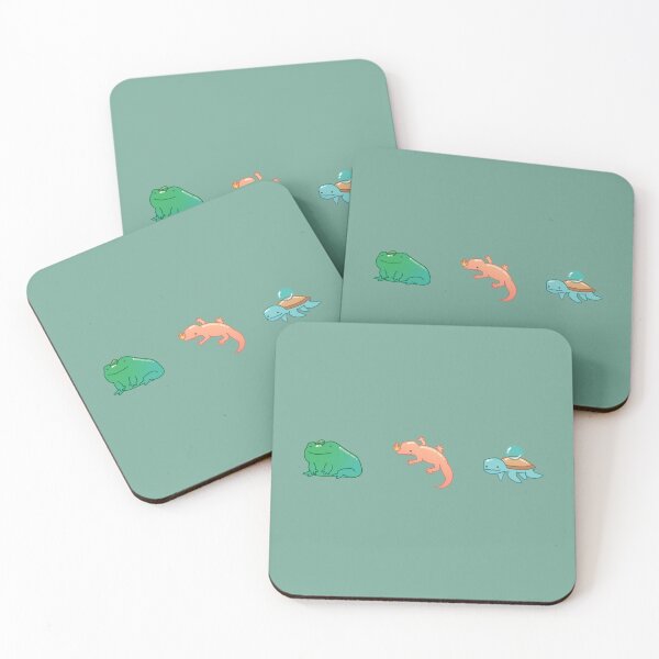 Item preview, Kanto Starters Animals Green designed and sold by Emeradia.