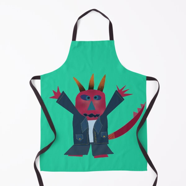 Item preview, Happy Monster in Double Denim designed and sold by KizzyW.