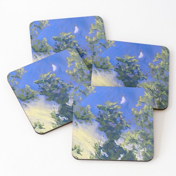 Item preview, Night forest oil pastel designed and sold by DaryaGeft.