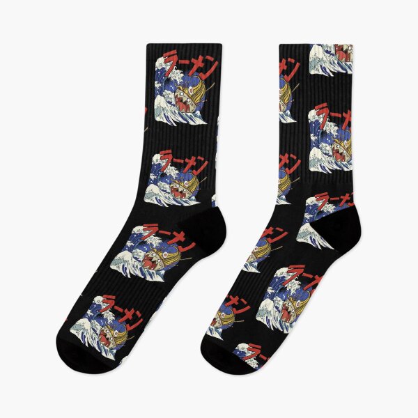 Item preview, Ramen Noodle Attack The great wave  foodies designed and sold by TRIBExSPACE.