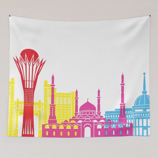 Item preview, Astana skyline pop designed and sold by paulrommer.