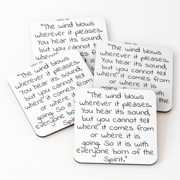 Item preview, Bible verse: John 3:8 designed and sold by john-3-16.