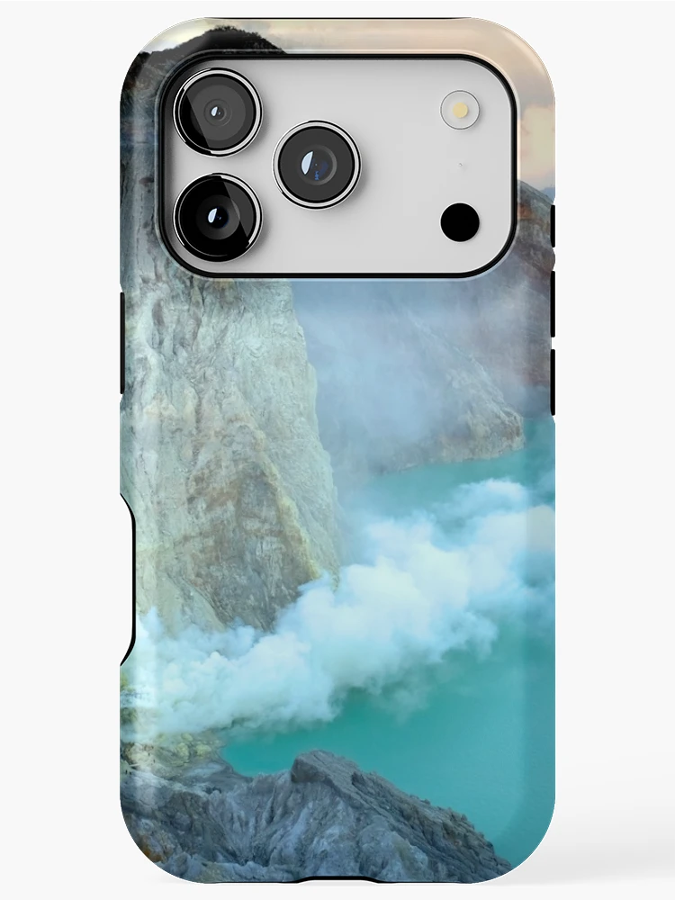 Thumbnail 1 of 4, iPhone Case, Java Volcano designed and sold by LukeConroyPhoto.