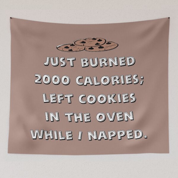 Item preview, Burning Calories Joke designed and sold by kristalcurt.