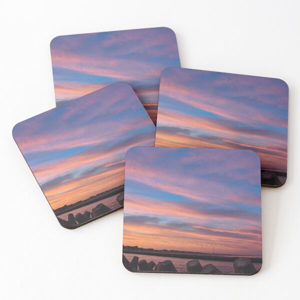 Item preview, Beach Sunset at Inlet designed and sold by MegSeaDesigns.
