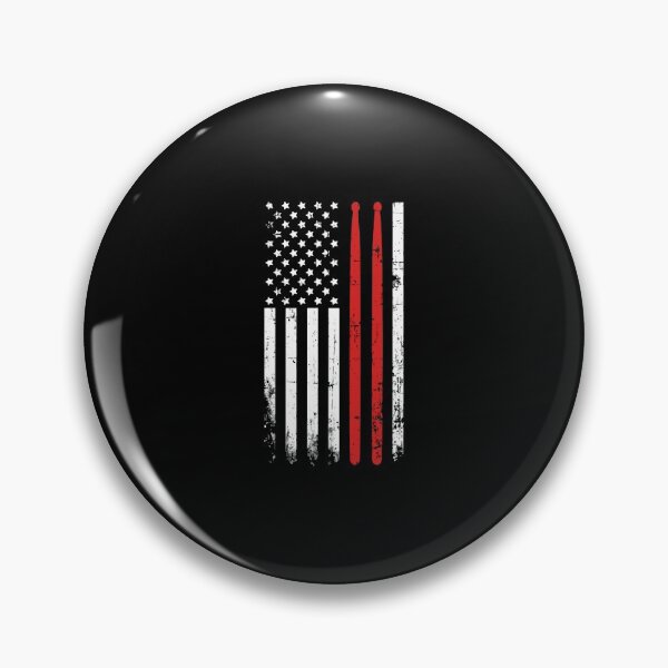Item preview, Drumsticks On A Weathered American Flag For Drummers designed and sold by slinkardru.