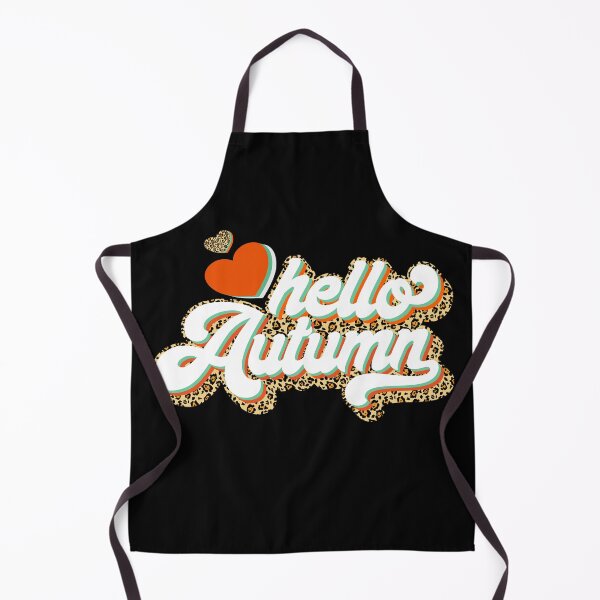 Item preview, Hello Autumn retro leopard animal print designed and sold by PlusAdore.