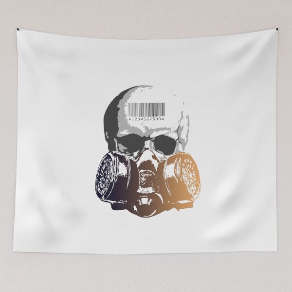 Item preview, Gas Mask Skull designed and sold by P-aws.